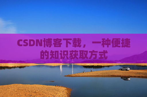 CSDN博客下载，一种便捷的知识获取方式